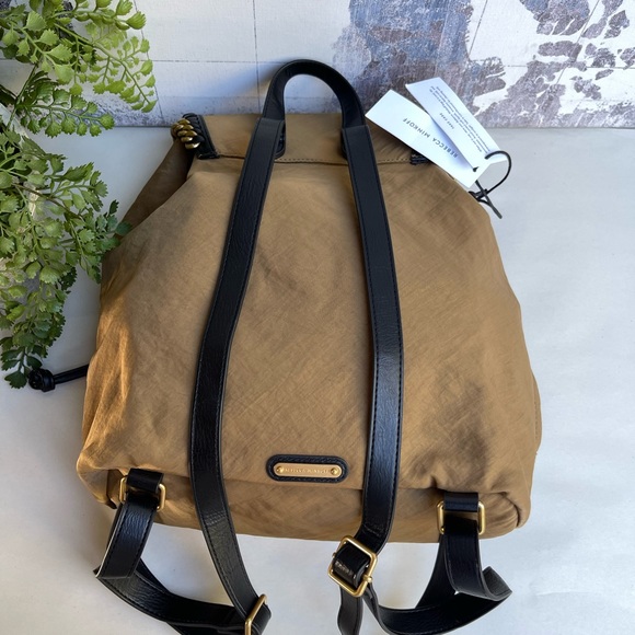 Rebecca Minkoff Woven Chain Backpack New with tags $228 nice backpack casual - Picture 11 of 12
